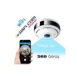 Wificam 360 Görüşlü Smart Wifi Kamera Iç Mekan ve Asansör Kamerası