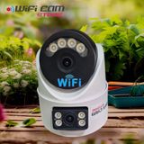 Wificam Çift Kameralı Dome Wifi Kamera Kapı Girişi Iç Ortam ve Asansör Kamerası Tavana Montaj