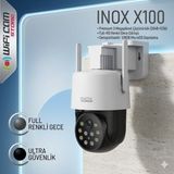 Wificam Inox X100 Seri Tekli Wifi Ptz Kamera Onvif Özellikli