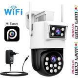 Wificam X102 Çift Kameralı Wifi Ptz Güvenlik Kamerası Hieasy App