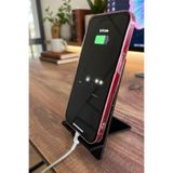 Wiforte Ahşap Masaüstü Telefon & Tablet Tutucu – Kaymaz Sabitleyici Stand Aparat