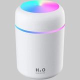 Wiforte Beyaz Hava Nemlendirme Humidifier – Ortam, Oda ve Araç İçin Buhar Makinesi, Işıklı Nemlendirici Sprey (Yüksek Performans)