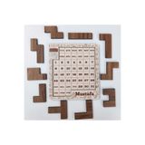 Wifreo Kişiye özel öğrenci, yetişkinlere doğum günü, karne, özel günler için hediye ahşap takvim puzzle