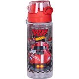 Wiggle 500 ml Hot Wheels Pipetli Askılı Kilitlenebilir Su Matarası