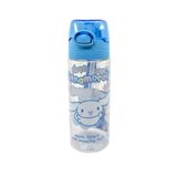 Wiggle 500ml Cinnamoroll Temalı Lisanslı Yumuşak Silikon Pipetli Kulplu Kilitlenebilir Su Matarası