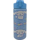 Wiggle 600ML Cinnamoroll Lisanslı Pipetli Kilitlenebilir Kapak Paslanmaz Çelik Termos Matara - 0,60 lt