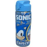 Wiggle 600ML Sonic Temalı Lisanslı Pipetli Kilitlenebilir Kapak Paslanmaz Çelik Termos Matara - Çok Renkli