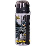 Wiggle Batman Matara, Plastik Pipetli, 500 ml, Siyah