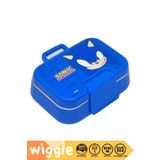 Wiggle Bento 1030ml Lunchbox Sonic Lisanslı Tek Katlı 2 Bölmeli Paslanmaz Çelik Sefer Tası Yemek Kutu