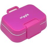 Wiggle Bento 1030ML Lunchbox Yeni Koleksiyon Tek Katlı 2 Bölmeli Paslanmaz Çelik Sefer Tası Yemek Kutusu - Pembe