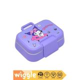 Wiggle Bento Lunchbox Kuromi Tek Katlı 2 Bölmeli Paslanmaz Çelik Sefer Tası