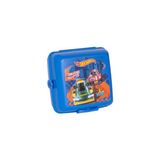 Wiggle Hot Wheels 4 Bölmeli Çocuk Beslenme Kutusu Yemek Saklama Kabı Kaşık ve Çatallı