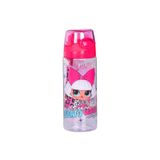 Wiggle LOL Matara Plastik Pipetli 500 ml, Pembe