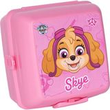 Wiggle Paw Patrol 4 Bölmeli Çocuk Beslenme Kutusu - Yemek Saklama Kabı Kaşık ve Çatallı
