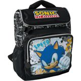Wiggle Sonic The Hedgehog Okul Çantası - Siyah