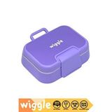 WİGGLE Wiggle Bento 1030ml Lunchbox Yeni Koleksiyon Tek Katlı 2 Bölmeli Paslanmaz Çelik Sefer Tası Yemek Kutusu Mor