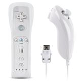 Wii Remote, Compatible with Nintendo Wii/Wii U, Wii Controller with Nunchuck, with Silicone Case and Wrist Strap