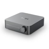 WiiM Amplifikatör: Çok Odalı Akış Amplifikatörü | AirPlay, Google Cast, Alexa ile uyumlu | HDMI, Ses Kontrolü | Spotify'dan, Amazon Müzik, Gelgit ve Daha Fazlasından Yayın Yapın | Uzay Grisi