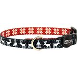 Wikipet Rudolph Dark Kedi Boyun Tasması, Boğulma Önleyici Kilitli, Zil Hediyeli (Koyu Lacivert, Geyikli)