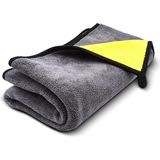 Wikro WİKRO KİNG ZEBRA KURULAMA BEZİ 50X70 - Gri - Sarı