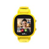 Wiky Watch 5E eSimli Akıllı Çocuk Saati Görüntülü ve Sesli Arama, GPS, SOS, Konum Takibi, Güvenli Liste, 112 Acil, Gorilla Glass Dokunmati Renkli Ekran (Tüm Operatörler eSIM) (Sarı)