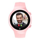 Wiky Watch 5S Çocuk Akıllı Saat - Görüntülü Arama, Gps, Sos, Sağlık Takibi, Nabız Ölçer, Spo2Ölçer, Adımsayar, Güvenli Alan, Gorilla Glass Dokunmatik Ekran, Güvenli Liste, IP67 Suya Dayanıklı (Pembe)