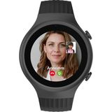 Wiky Watch 5s Çocuk Akıllı Saati - Görüntülü Arama, Gps, Sos, Sağlık Takibi, Güvenli Alan Siyah