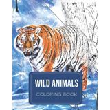 Wild Animals Coloring Book