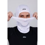 Wild Athletic Balaklava Beyaz Ski Termal Spor Açılır Ağızlı Motor Maske Drop Down