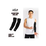 Wild Athletic Sports Basketbol Korumasız Spor Kolluk Siyah Çift