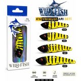 Wild Fish 0015 Bee Arı Vibrasyın Jig Yapay Yem Set - Vibrasyon Arı Seti