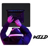 Wild L 60X50 cm Oyuncu Gaming Mouse Pad - Siyah