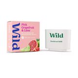 Wild Refill Yedek Stick Deodorant İçi Yüzde Doksan Sekiz Doğal Formül Pink Grapefruit & Lime 40 g.
