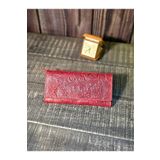 Wild West Crafted MSTNG Large Uzun Kadın Cüzdan& el işi hakiki deri Şık pratik Doğumgünü&Anneler&Sevgililer günü hediy