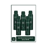 Wild Wind Deodorant Sprey Erkek Pudrasız 5 150 Ml