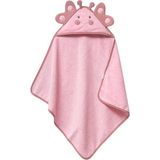 Wildhugs 3D Kapüşonlu Bebek Havlusu – Yumuşak Pamuk, 75X80 Cm,0–12 Ay (Pembe) - Çok Renkli - 0,6 x 19 x 29 cm