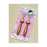 Wildlebend Bebek Çatal Kaşık Seti - 18 cm