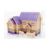 Wildlebend Mor Ev 3D Ahşap Puzzle