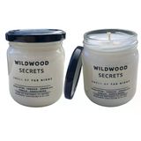 Wildwood Secrets,Çiftli soya mum seti,En verimli kavanoz soya mumu,tertemiz yanar,kokulu Soya mumu, okaliptus,tütün,vanilya,çikolata,sandal ağacı ıKokulu,%100 El Yapımı, Doğal, Sağlıklı,
