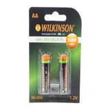 Wilkinson 1.2V 1100MAH Aa Şarj Edilebilir Kalem Pil 2'li Paket