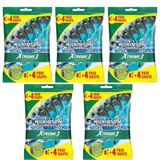 Wilkinson 5 Paket Sword Xtreme 3 Sensitive 8+4 Üç Bıçaklı Kullan At Tıraş Bıçağı