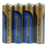 Wilkinson AA Kalem Pil 4'lü 1.5 V Tek Kullanımlık Yüksek Performanslı Pil
