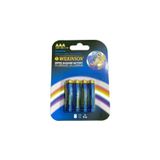 Wilkinson AAA LR03 AM-4 1.5V Süper Alkalin Pil, 4'lü Set
