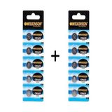 Wilkinson CR1632 3V Lityum Pil 5'li Paket 2 Adet Erpilsan Elektronik - 10 Adet