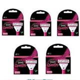 Wilkinson Sword 5 Adet Yedek Başlık Quattro Kadın Tıraş Bıçağı