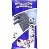 Wilkinson Sword Duplo Çift Bıçaklı Tıraş Bıçağı 5'li Poşet - 1 Adet