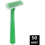 Wilkinson Sword Efsane Banyo Tıraş Bıçağı 50'Li Antibakterial Özellikli Keskin Bıçaklar - 1