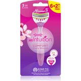 Wilkinson Sword Intuition Comfort Xtreme 3 Kadın Tıraş Bıçağı, 8'li Paket - 1