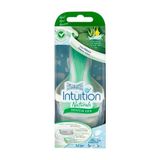 Wilkinson Sword İntution Kadınlar için Kendinden Sabunlu Sistem Tıraş Bıçağı Makinesi + 1 Kartuş 1 Paket (1 x 0.500 g)