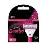 Wilkinson Sword Sword Quattro Kadın 3 Adet Yedek Tıraş Bıçağı Başlık Kartuşu